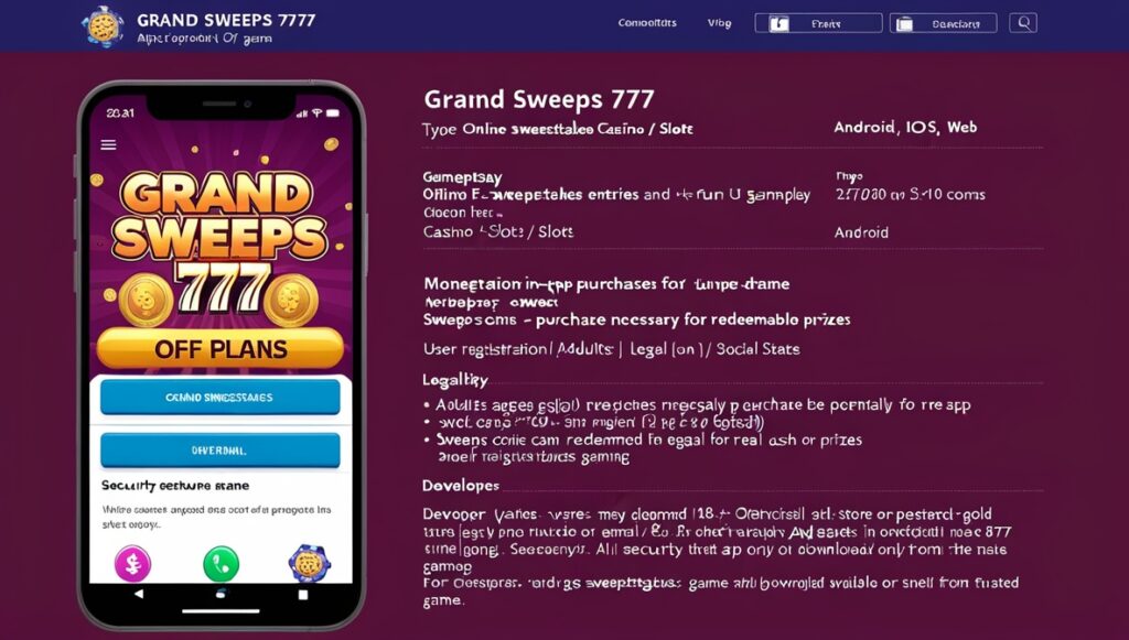 grand sweeps 777