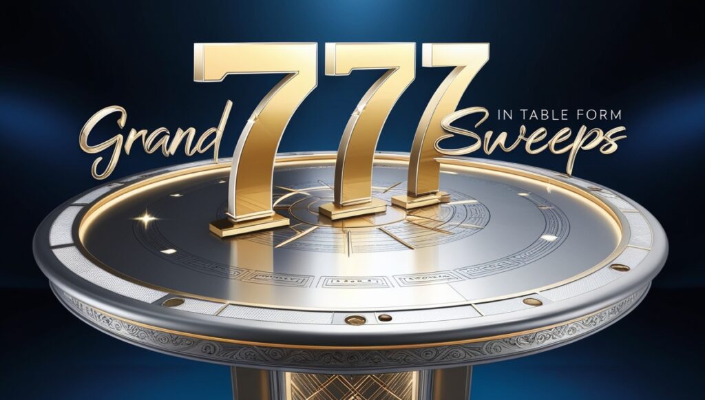 grand sweeps 777